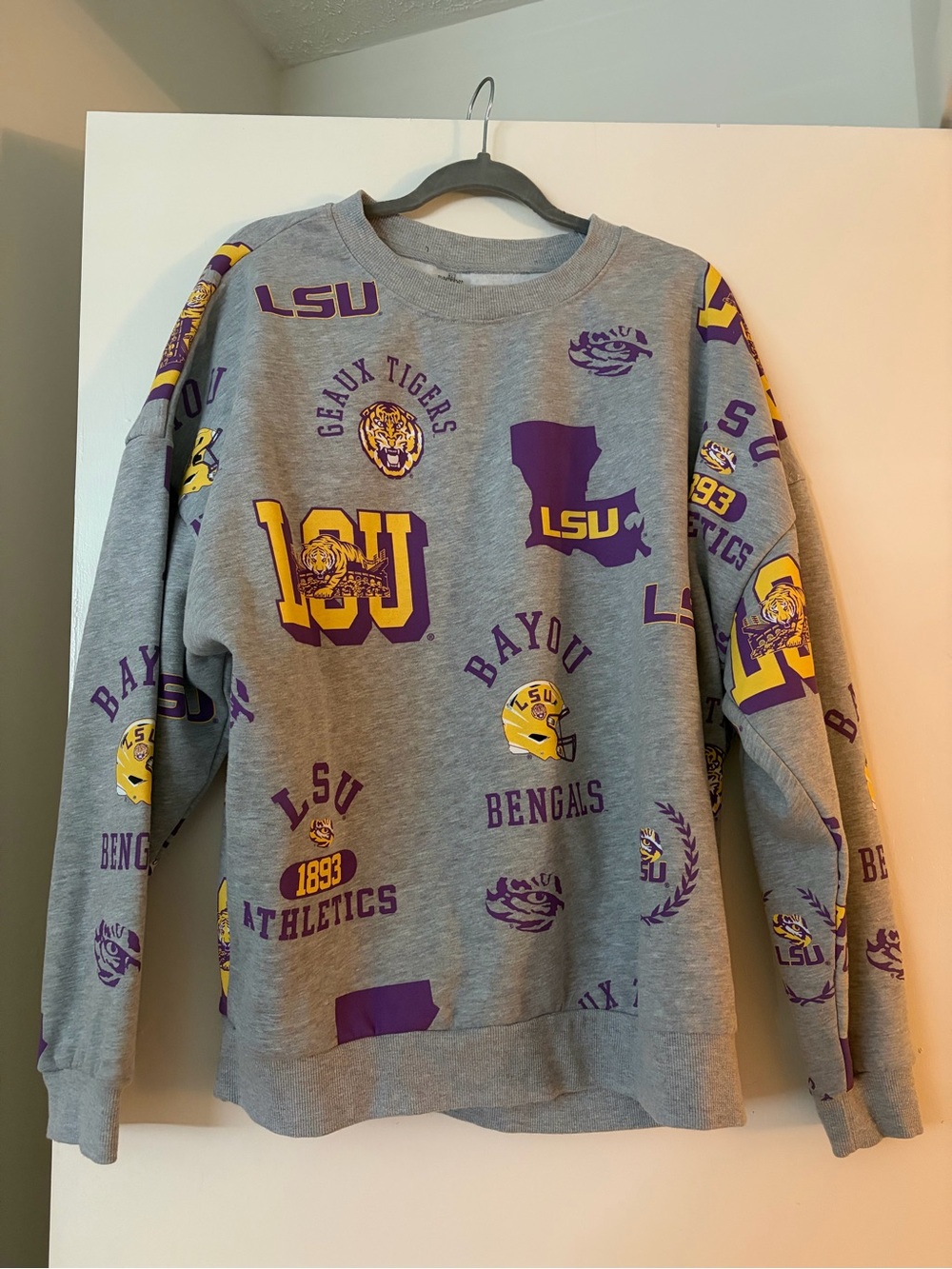LSU Crewneck Sweatshirt